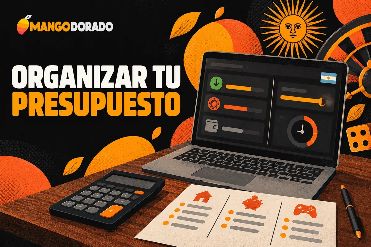 Notebook con límites de gasto, registro de apuestas y temporizador.