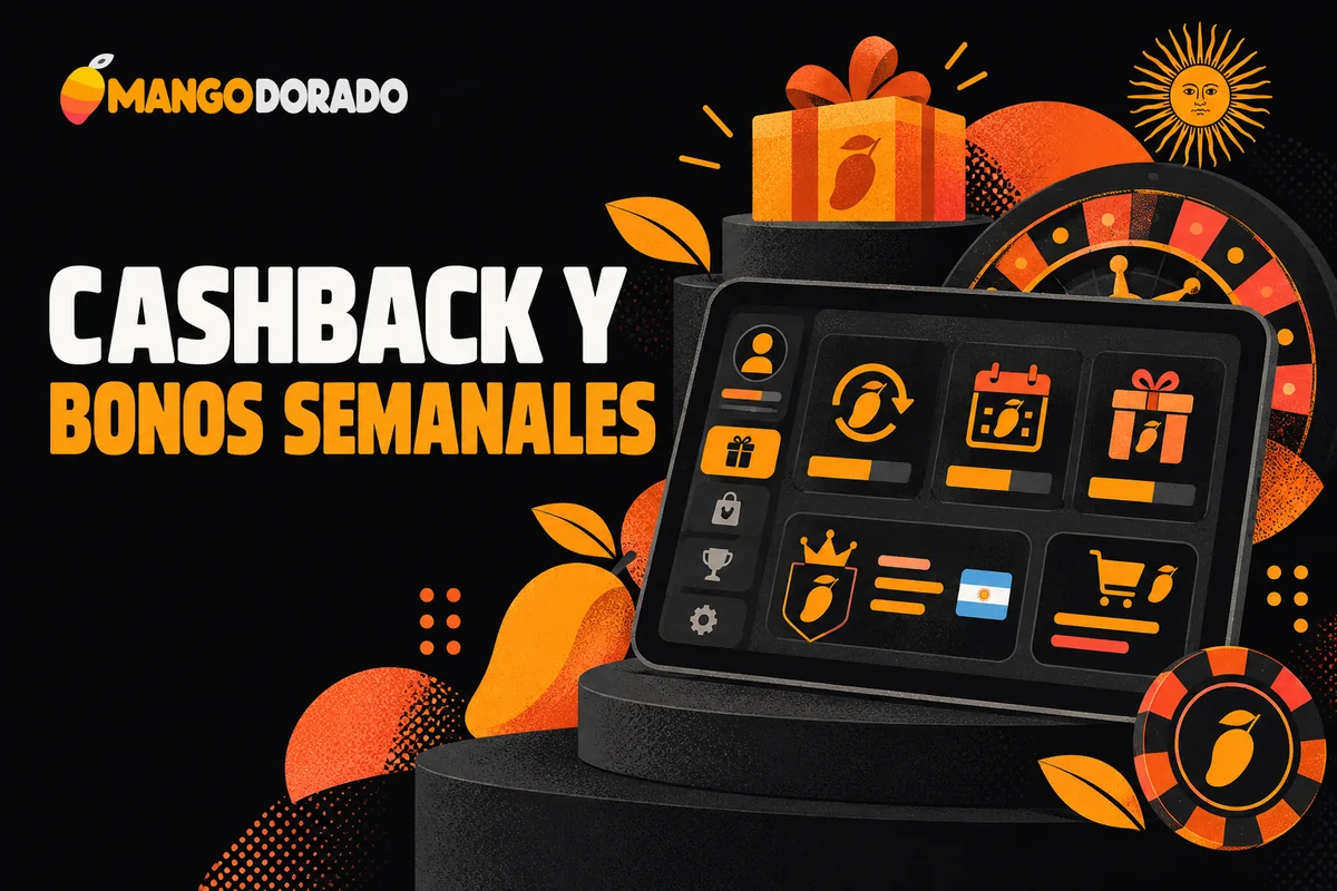 Tablet con cashback, bonos semanales y beneficios por nivel.