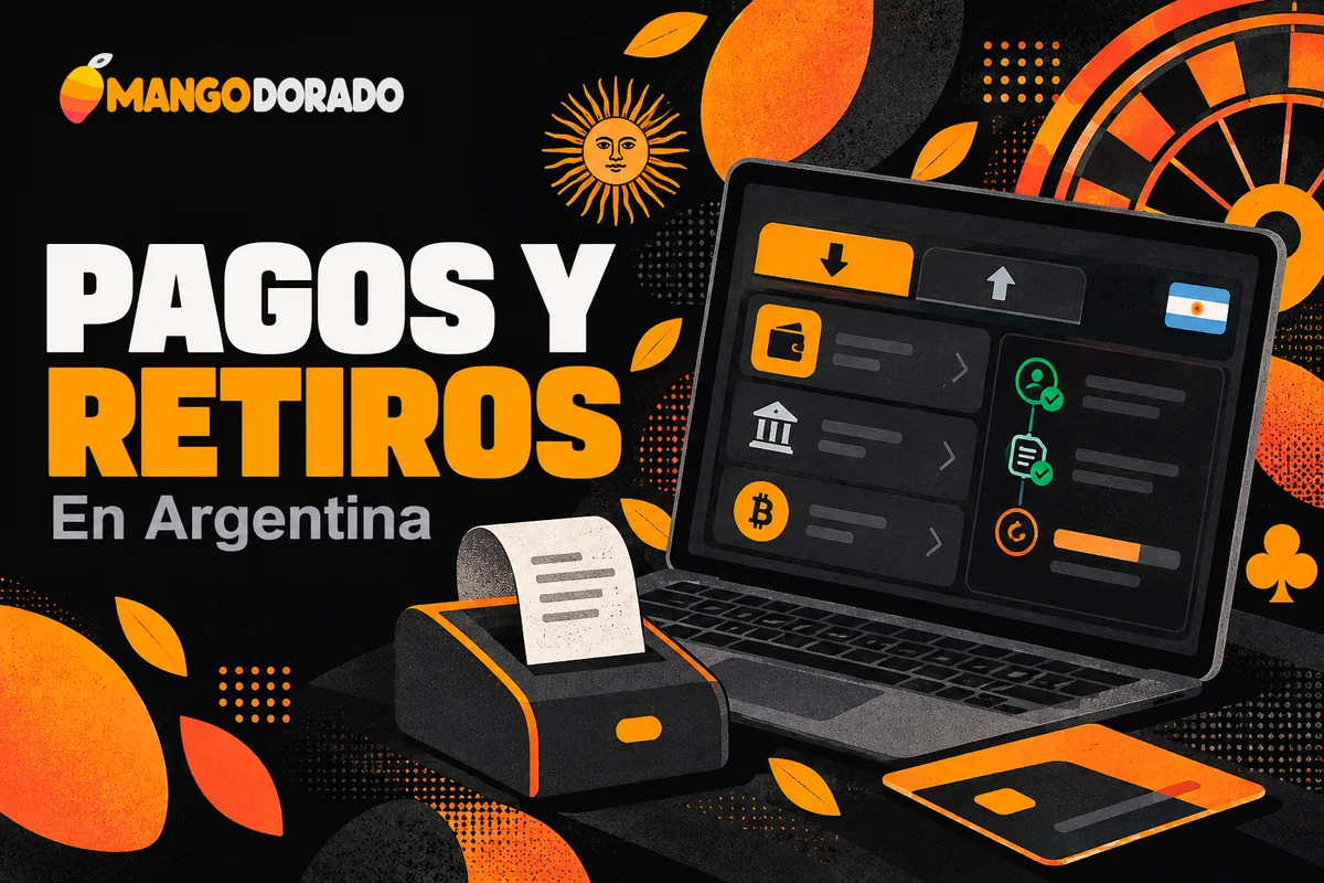 Notebook con pagos en pesos, retiros y comprobante impreso.