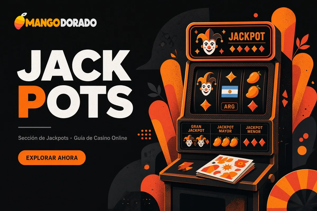 Terminal con jackpot de comodines y reglas de premios.