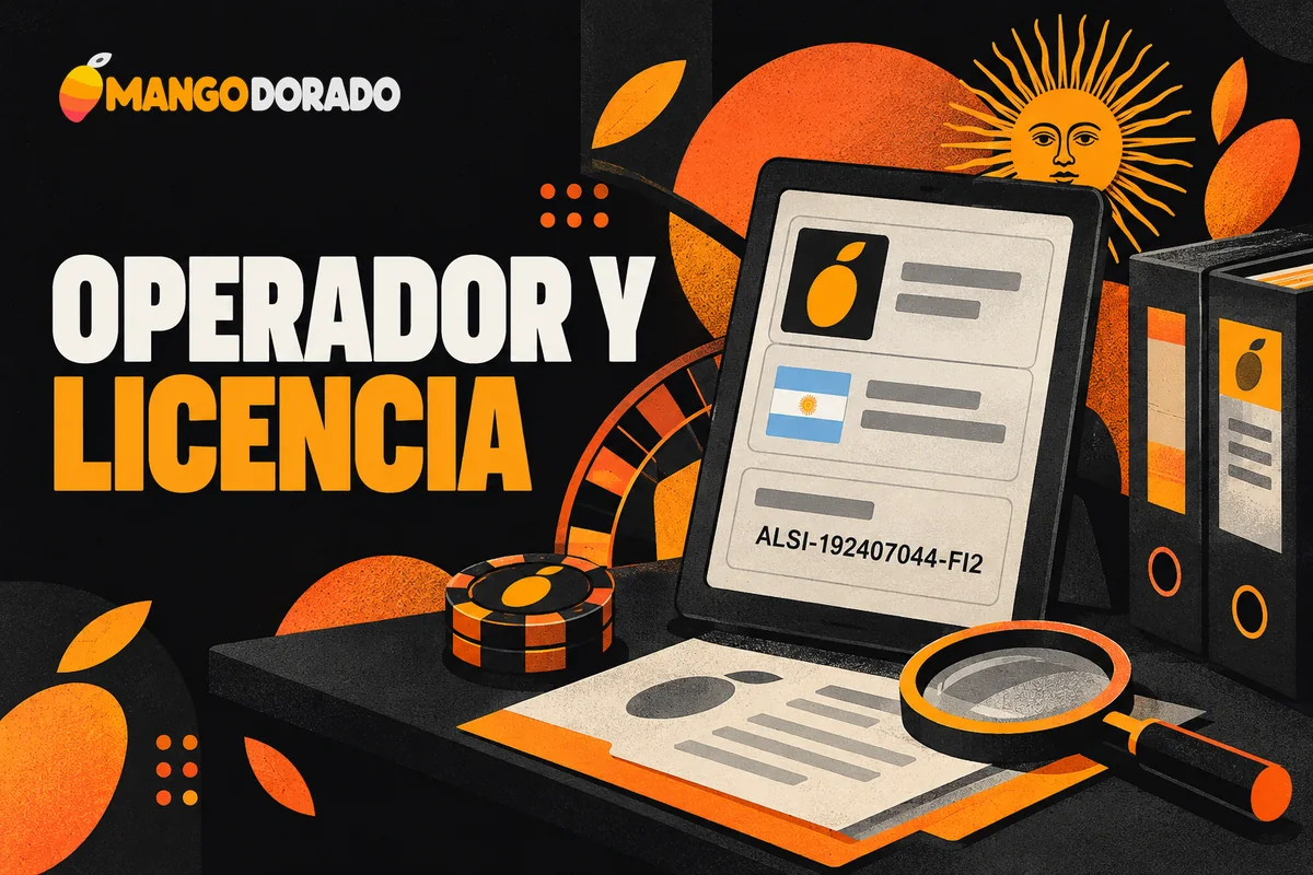 Lector digital con datos del operador y su licencia.