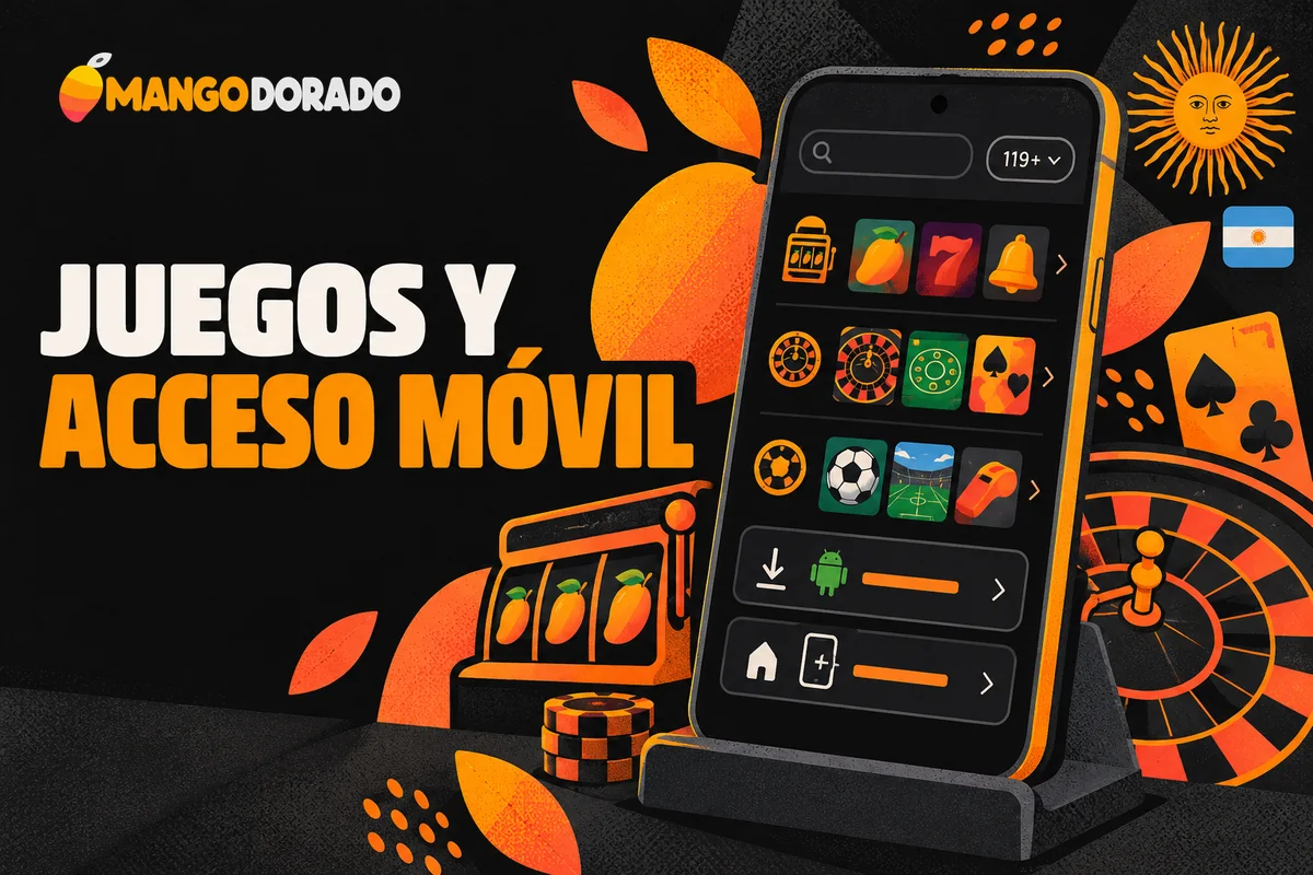 Celular con catálogo de juegos, filtros y opciones de instalación.