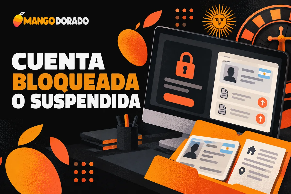 Computadora con aviso de acceso y carpeta de documentación.