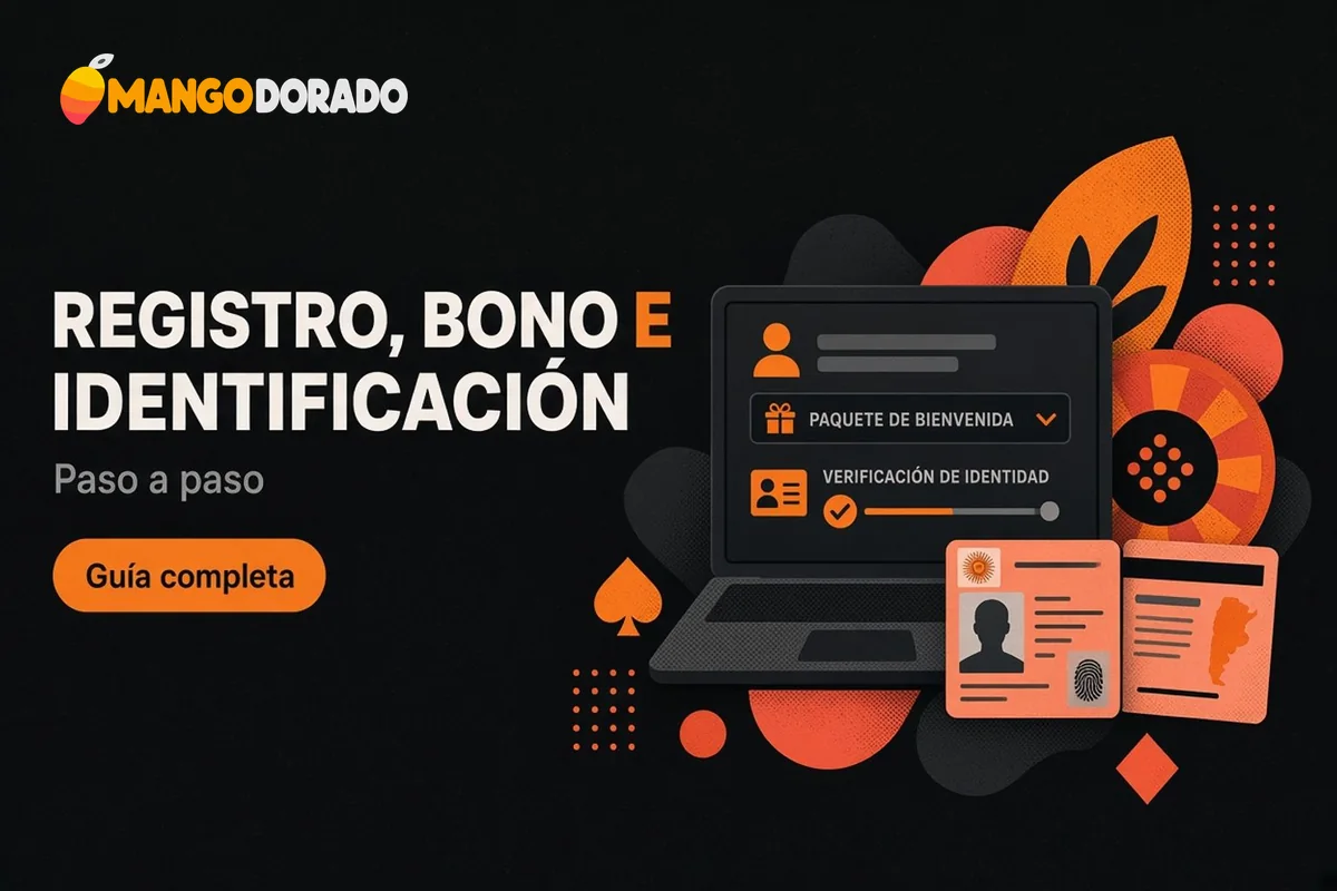 Registro digital junto a documento de identidad argentino
