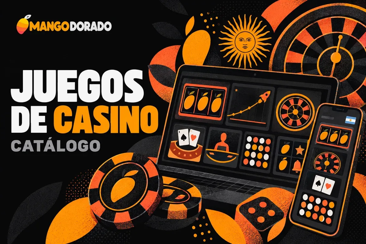 Catálogo visual con slots, crash, mesas y bingo