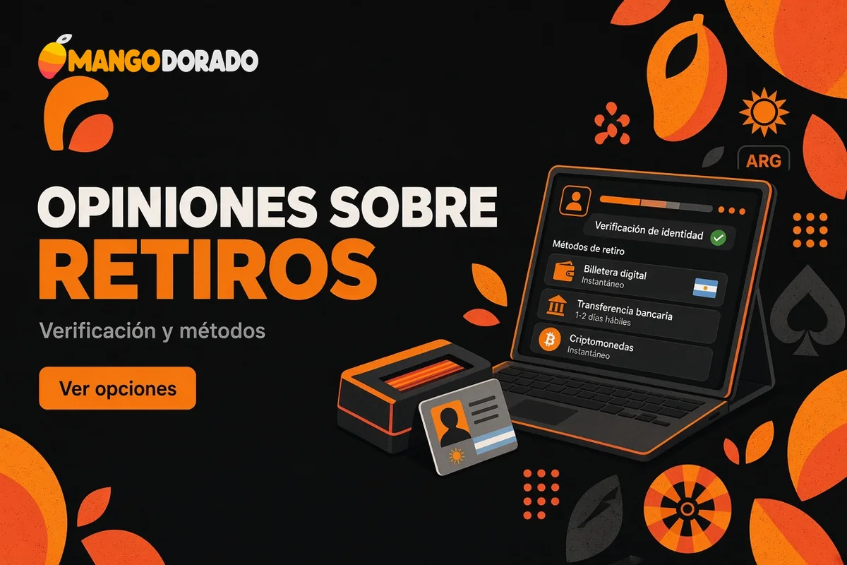Pantalla de retiro con verificación y métodos de cobro